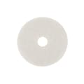 3M 4100 12 Low-Speed Super Polish Buffing Pad, White, 5/Carton (410012)