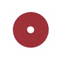 3M 19" Burnish Floor Pad, Red, 5/Carton (510019)