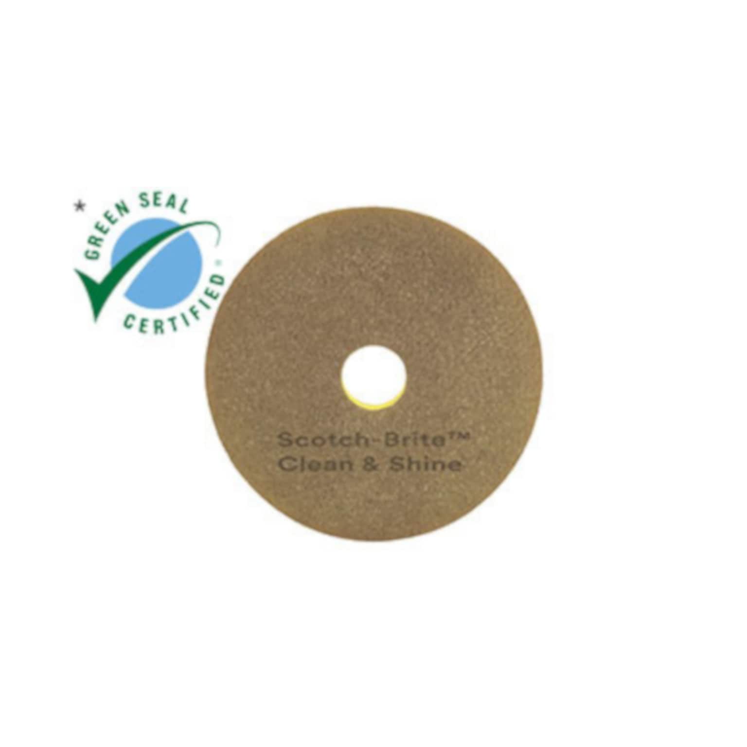 Scotch-Brite Clean & Shine 20 Scrub Pad, 5/Carton (CS20)
