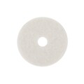 3M™ Low-Speed, White Super Polish Buffing Pad 4100, 24, 5/Case