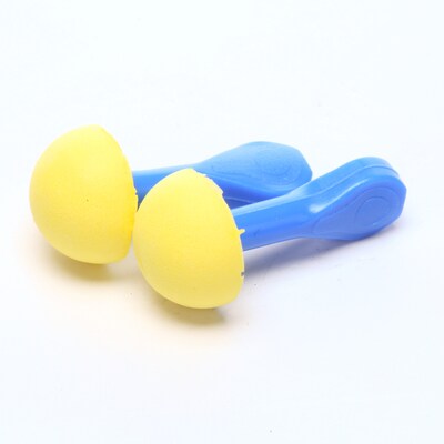 3M™ E-A-R™ EXPRESS™ Pod Plugs™ Earplugs, Uncorded, Assorted Color Grips, Pillow Pack, 100/Box (321-2200)