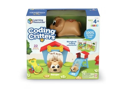 Learning Resources Coding Critters Ranger & Zip, Assorted Colors (LER3080)