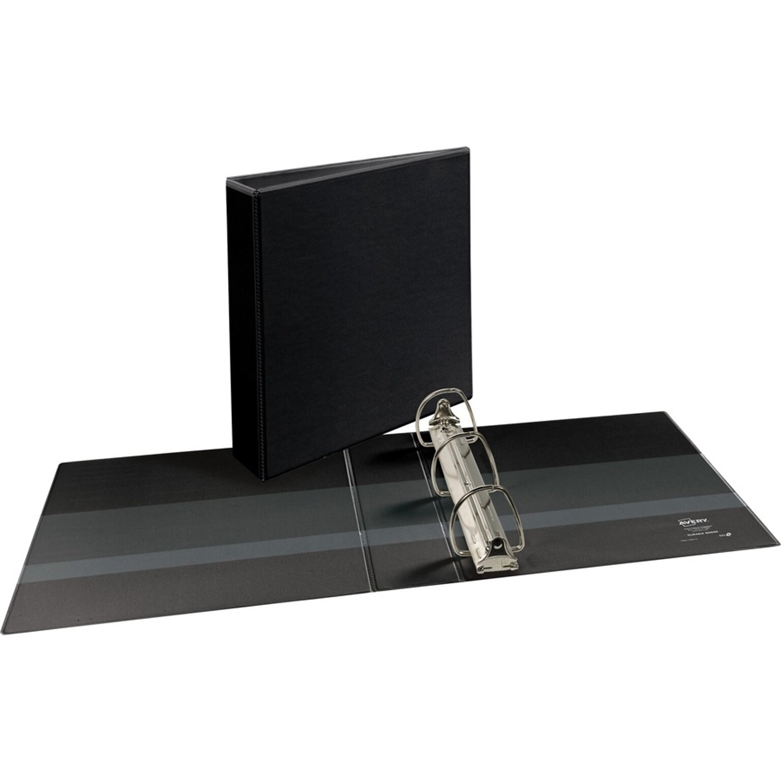 Avery Standard 2 3-Ring View Binder, Black (09500)