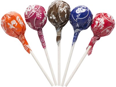 Tootsie Roll Pops Lollipops, Assorted Flavors, 60 oz., 100 Pieces (TOO508)