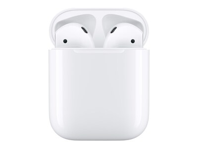 Apple AirPods (2nd Generation) Bluetooth Earbuds, White (MV7N2AM/A)