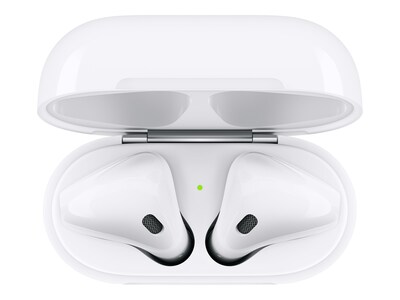 Apple AirPods (2nd Generation) Bluetooth Earbuds, White (MV7N2AM/A)