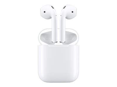 Apple AirPods (2nd Generation) Bluetooth Earbuds, White (MV7N2AM/A)