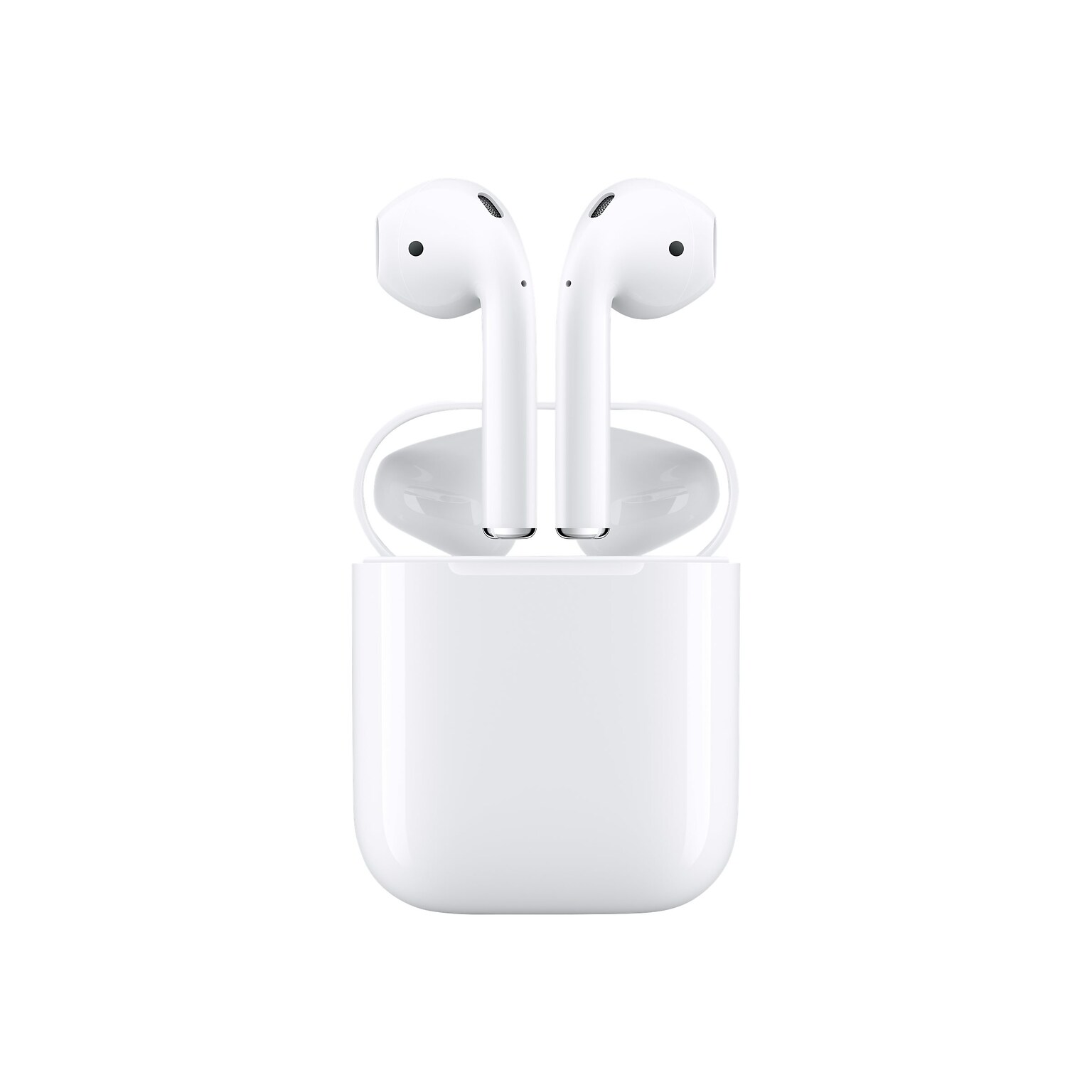 Apple AirPods (2nd Generation) Bluetooth Earbuds, White (MV7N2AM/A)