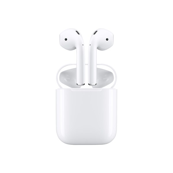 Apple AirPods (2nd Generation) Bluetooth Earbuds, White (MV7N2AM/A)