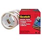 Scotch® Book Transparent Tape,  4" x 15 yds., 3" Core, 1 Roll (845-400)