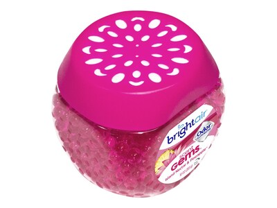 Bright Air Scent Gems Solid Air Freshener, Island Nectar and Pineapple, 10 oz. (900229)
