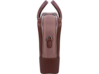 McKleinUSA N Series HARPSWELL Nylon Pocket Briefcase, Khaki (18564)