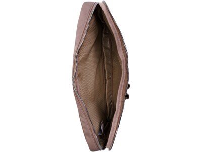 McKlein N Series CRESCENT Nylon Laptop Sleeve for 14" Laptops, Khaki (18334)