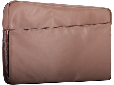 McKlein N Series CRESCENT Nylon Laptop Sleeve for 14" Laptops, Khaki (18334)