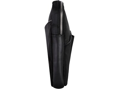 McKlein N Series CRESCENT Nylon Laptop Sleeve for 14" Laptops, Black (18335)