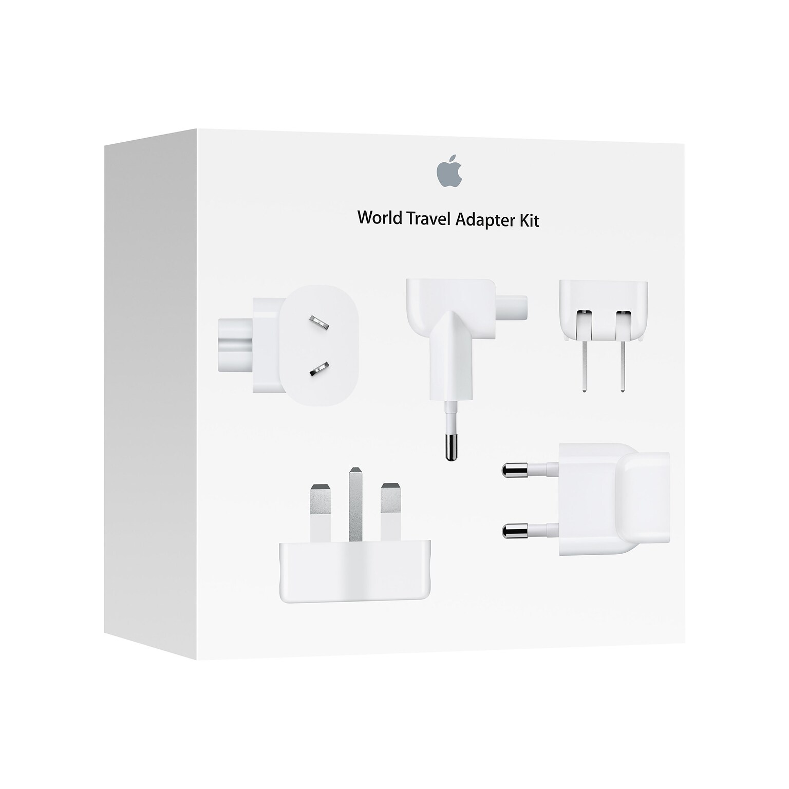 Apple A/C Adapter Kit for iPhone/iPad/iPod Touch, White (MD837AM/A)