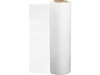 17.25 x 1500 28 Gauge Polyethylene Stretch Wrap, Clear, 4/Carton (FOR18281500)