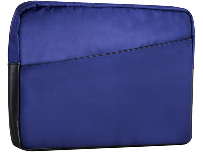 McKleinUSA N Series CRESCENT Nylon Laptop Sleeve for 14" Laptops, Navy (18337)