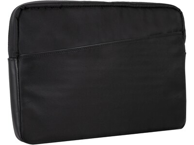 McKleinUSA N Series AUBURN Nylon Laptop Sleeve for 15" Laptops, Black (18325)