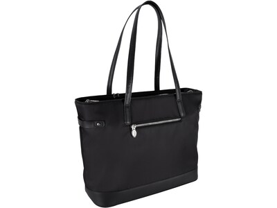 McKlein N Series ARIA Black Nylon Tote, Medium (17564)