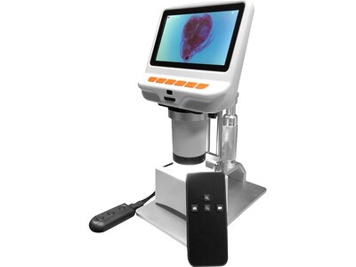 Hamilton Buhl ScoutPro Microscope with a 4 Built-In Monitor, White/Black (SCT-PRO)