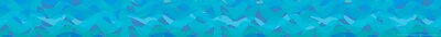 Barker Creek Double-Sided Border, 35" x 3", Kai Ola Sea Turtles, 12/Pack (BC915)