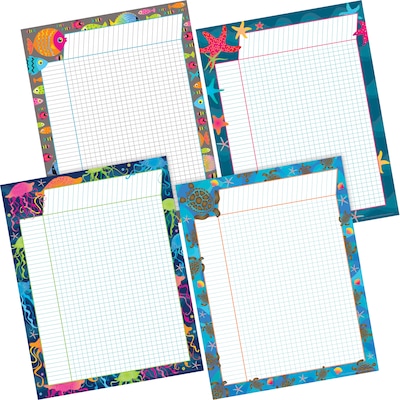 Barker Creek Kai Ola Incentive Chart Set, Multi-Design, 4 per set (BC579)