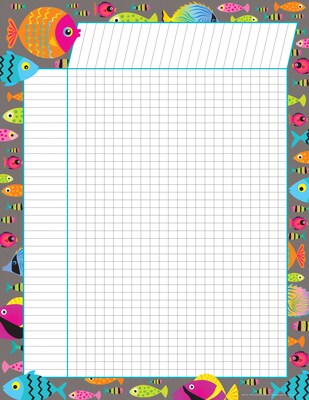 Barker Creek Kai Ola Incentive Chart Set, 17" x 22", Multicolored, 4/Set (LL579)