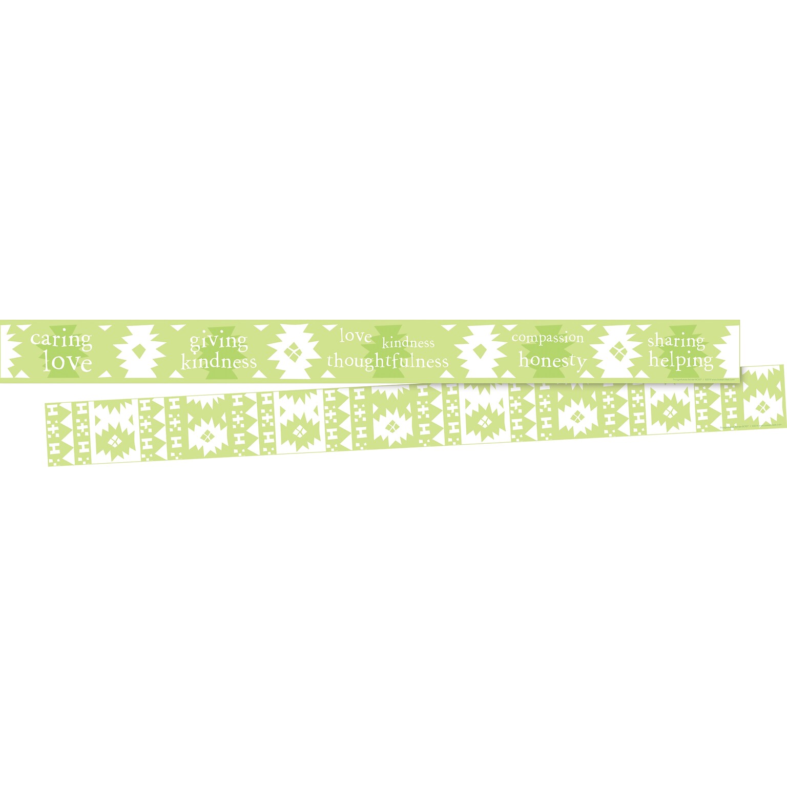 Barker Creek Double-Sided Border, 35 x 3, Thoughtfulness, 24/Pack (BC4006)