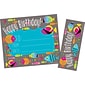 Barker Creek Kai Ola Happy Birthday Awards & Bookmarks, 30/Pack (BC437)