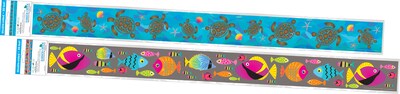 Barker Creek Double-Sided Border Set, 35" x 3", Kai Ola, 2 designs, 24/Set (BC4011)