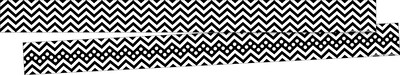 Barker Creek Chevron 35" x 3" Double-Sided Trim Set (6 designs), 72/Set (BC4000)