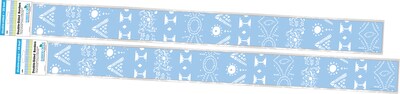 Barker Creek Double-Sided Border, 35 x 3, Calm, 24/Pack (BC4002)