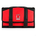 Lencca Stowaway Travel Organizer Compact Privacy Removable Compartment , Red Black