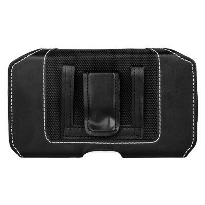 Vangoddy Nylon Pouch with Belt Clip fits iphone samsung galaxy LG