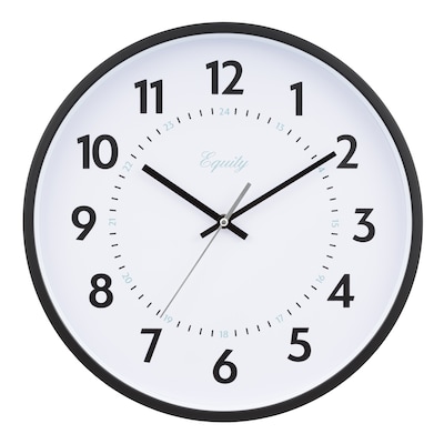 Equity by La Crosse 14 Inch Commercial Analog Clock (25509)