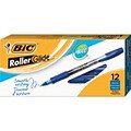 BIC Z4+ Rollerball Pens, Fine Point, Blue Ink, 12/Pack (32832)