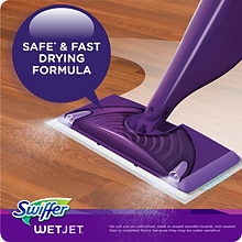 Swiffer WetJet Multi-Purpose Floor and Hardwood Liquid Cleaner Solution Refill, Gain Scent, 42.2 fl