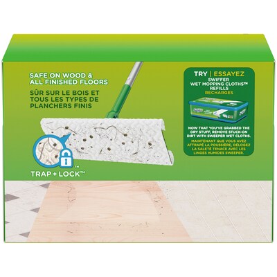 Swiffer Sweeper Dry Sweeping Microfiber Pads, Unscented, 52/Pack (2728764)