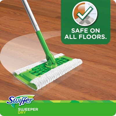 Swiffer Sweeper Dry Sweeping Microfiber Pads, Unscented, 52/PacK (2728764)