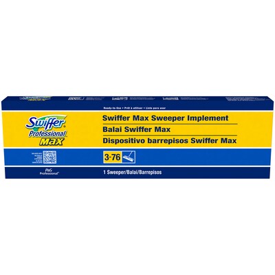 Swiffer Professional Duster Max Heavy Duty Sweeper Mop, 17-Inch Wide Floor Duster 3/Pack (PGC37108)