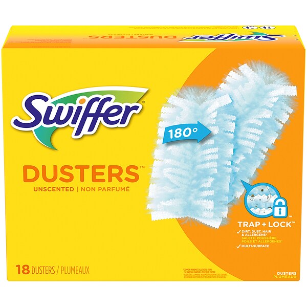 Swiffer Cloth Multi-Surface Refills, Blue, 18/Box (99036)