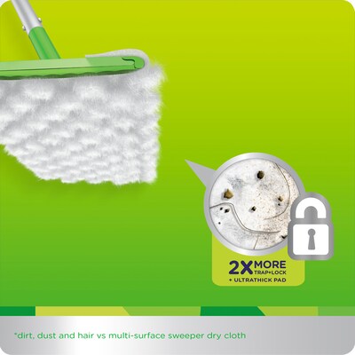 Swiffer Sweeper Heavy Duty Dry Sweeping Cloths, 32/Pack(77198)