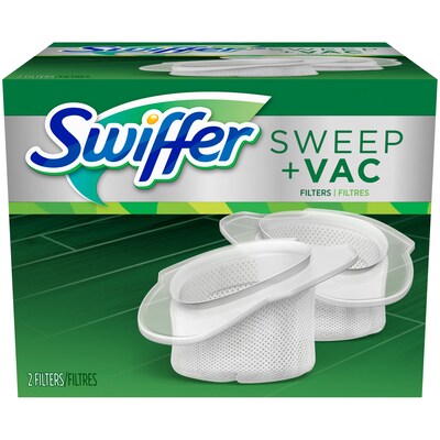 Swiffer Sweep + Vac Vacuum Replacement Filter, White (06174)