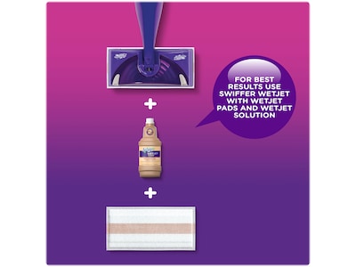 Swiffer WetJet Floor Cleaner Refill, Gain Scent, 42.2 oz., 4/Carton (83061CT)