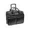 McKleinUSA L Series BOWERY Leather Rolling Briefcase, Black (87855)