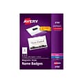 Avery Magnet ID Badge Holder, Clear, 24/Pack