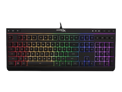 Kingston Alloy Core RGB Gaming Wired Keyboard, Black (4P4F5AA#ABA)