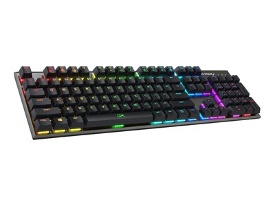 Kingston Alloy FPS RGB Mechanical Gaming Wired Keyboard, Black (HX-KB1SS2)