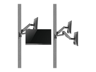 SIIG Adjustable Monitor Arm, Up to 32", Black (CE-MT2M12-S1)